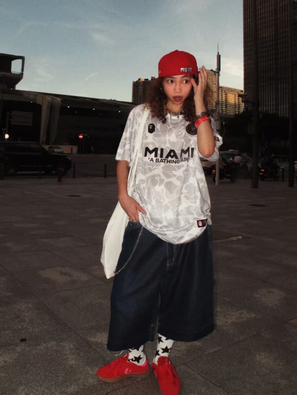 Bape T-shirt tee Jersey shorts set #Bape_W2C   #Jersey