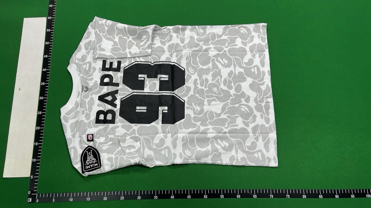 Bape T-shirt tee Jersey shorts set #Bape_W2C   #Jersey