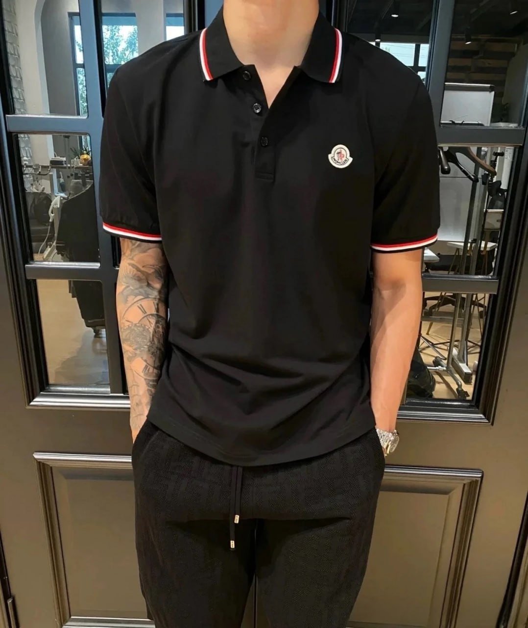 Moncler Polo T-Shirt #Moncler_W2C #Polo
