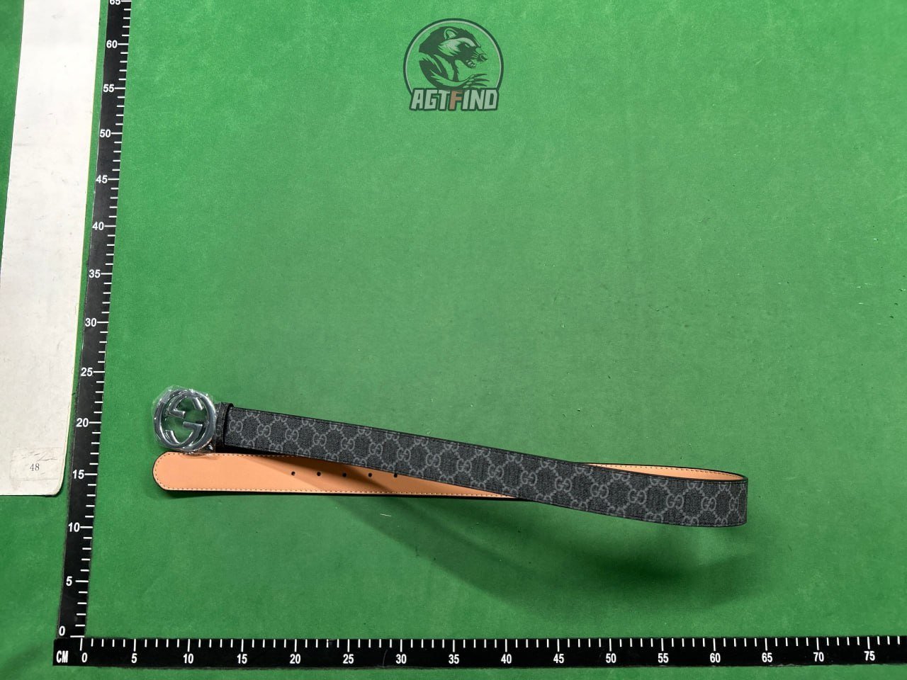 LV Burberry belt