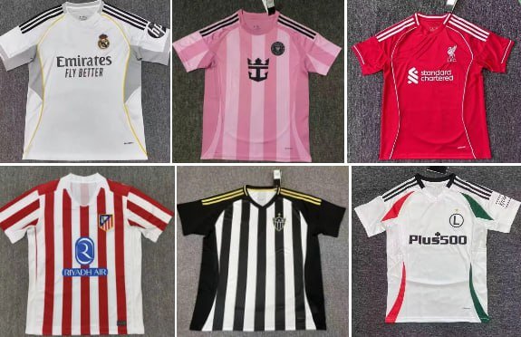 25-26 Football Jerseys