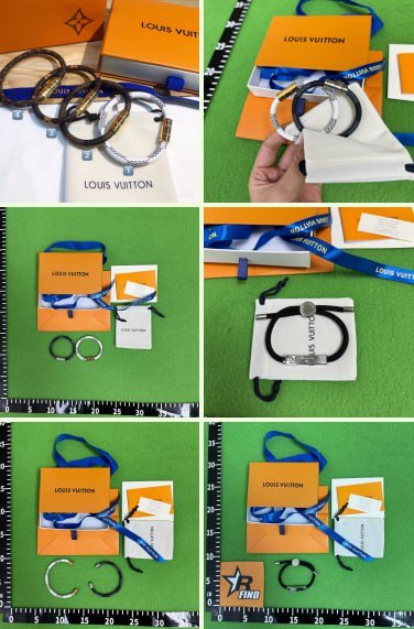 LV magnetic snap bracelet