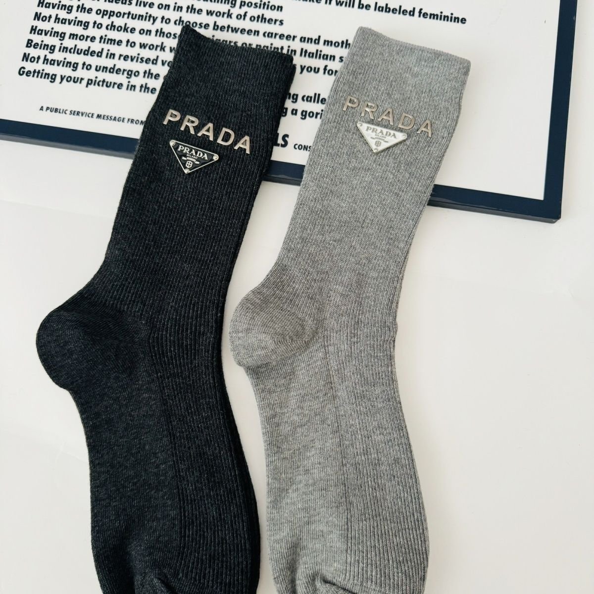 Prada sock #Prada_AGT #Socks