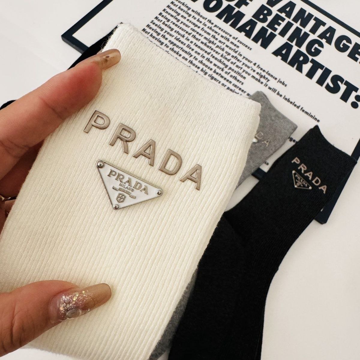 Prada sock #Prada_AGT #Socks
