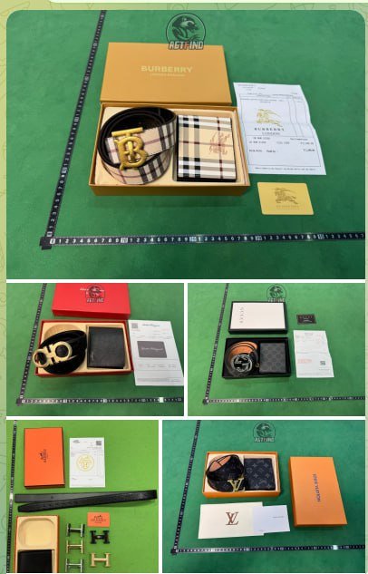 LV  belt wallet/Hermes belt/Gucci belt wallet gift box